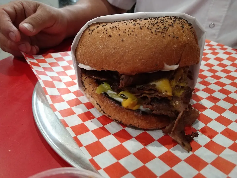 Shroomy Swiss Burger